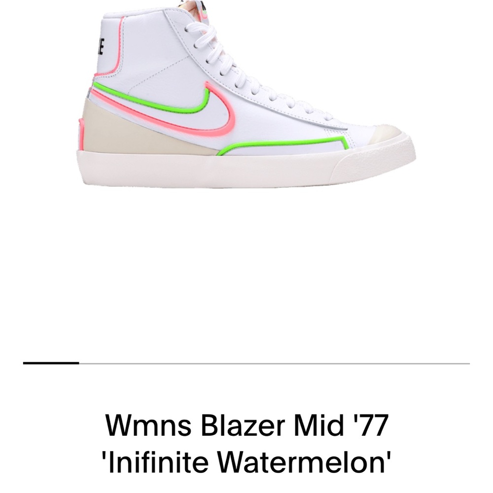 Nike Womens Blazer Mid ‘77 Infinite Watermelon size 8